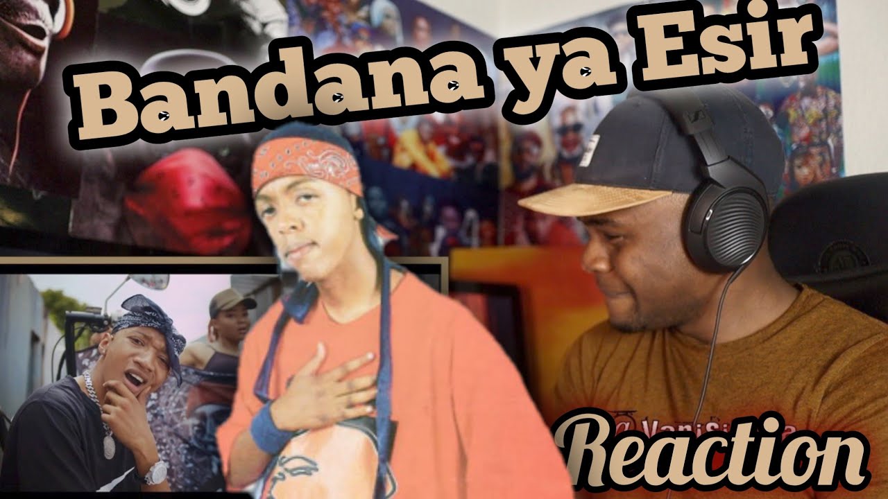 BANDANA YA ESIR |OFFICIAL VIDEO)REACTION   NELLY THE GOON x NAMELESS x HABIB x DMORE x TRIO MIO