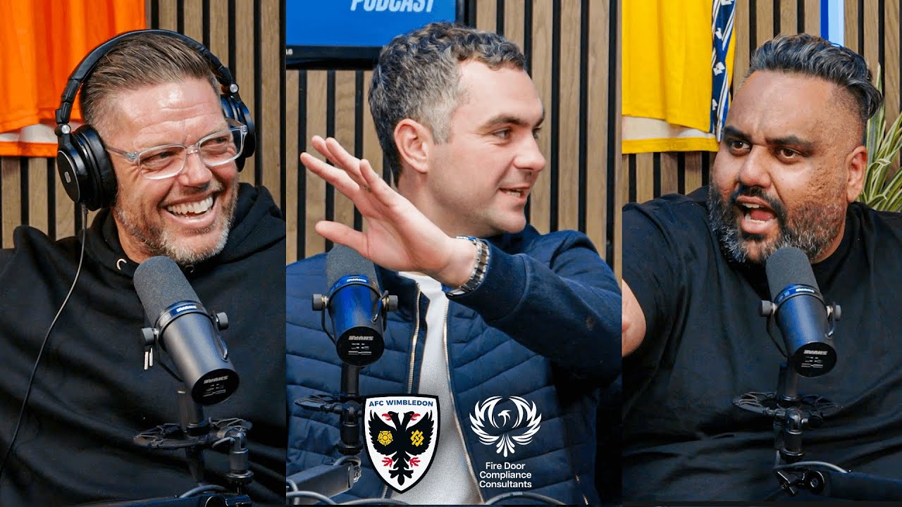 Эшли &laquo;Бэйзо&raquo; Байес в официальном подкасте AFC Wimbledon 🟡🔵