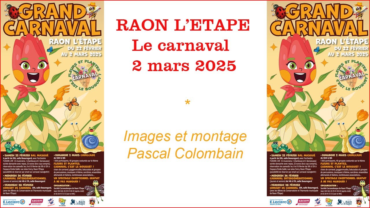 Carnaval 2025 Raon l'Etape