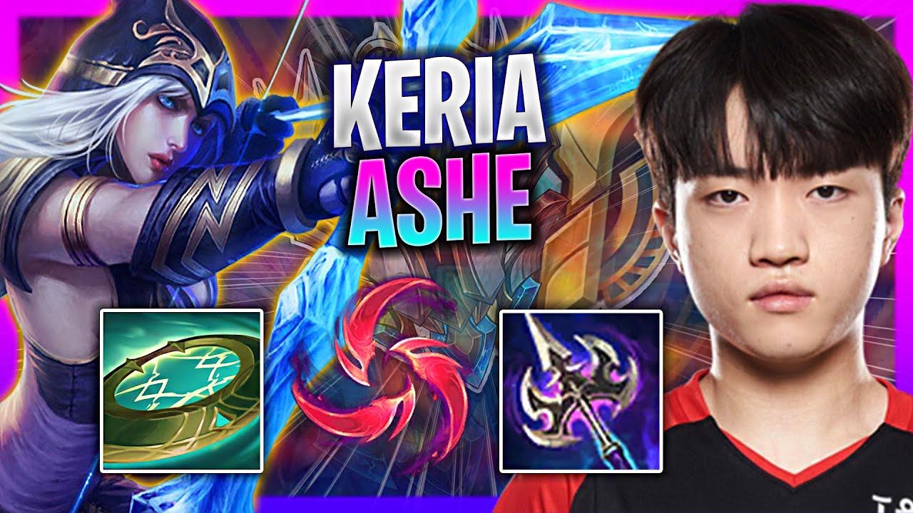 LEARN HOW TO PLAY ASHE SUPPORT LIKE A PRO! | T1 Keria Plays Ashe Support vs Nautilus!  Season 2023