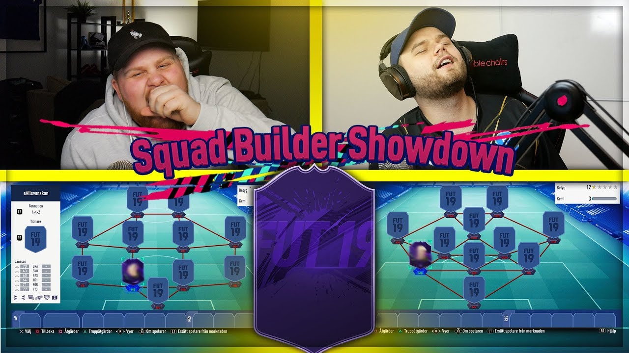 *HERO* SQUAD BUILDER SHOWDOWN VS FROLLE!! - FIFA 19 SVENSKA