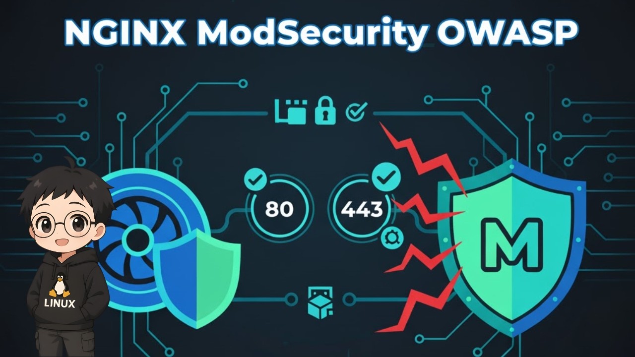 💥 NGINX + ModSecurity : détection & blocage des attaques 🚀