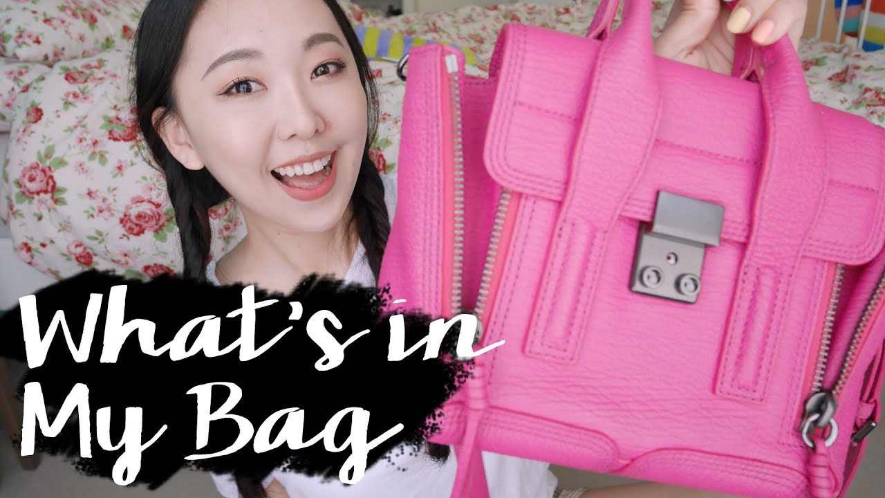 我的包包裡有什麼 夏季版What's in my 3.1 Phillip Lim Pashli mini l Hello Catie
