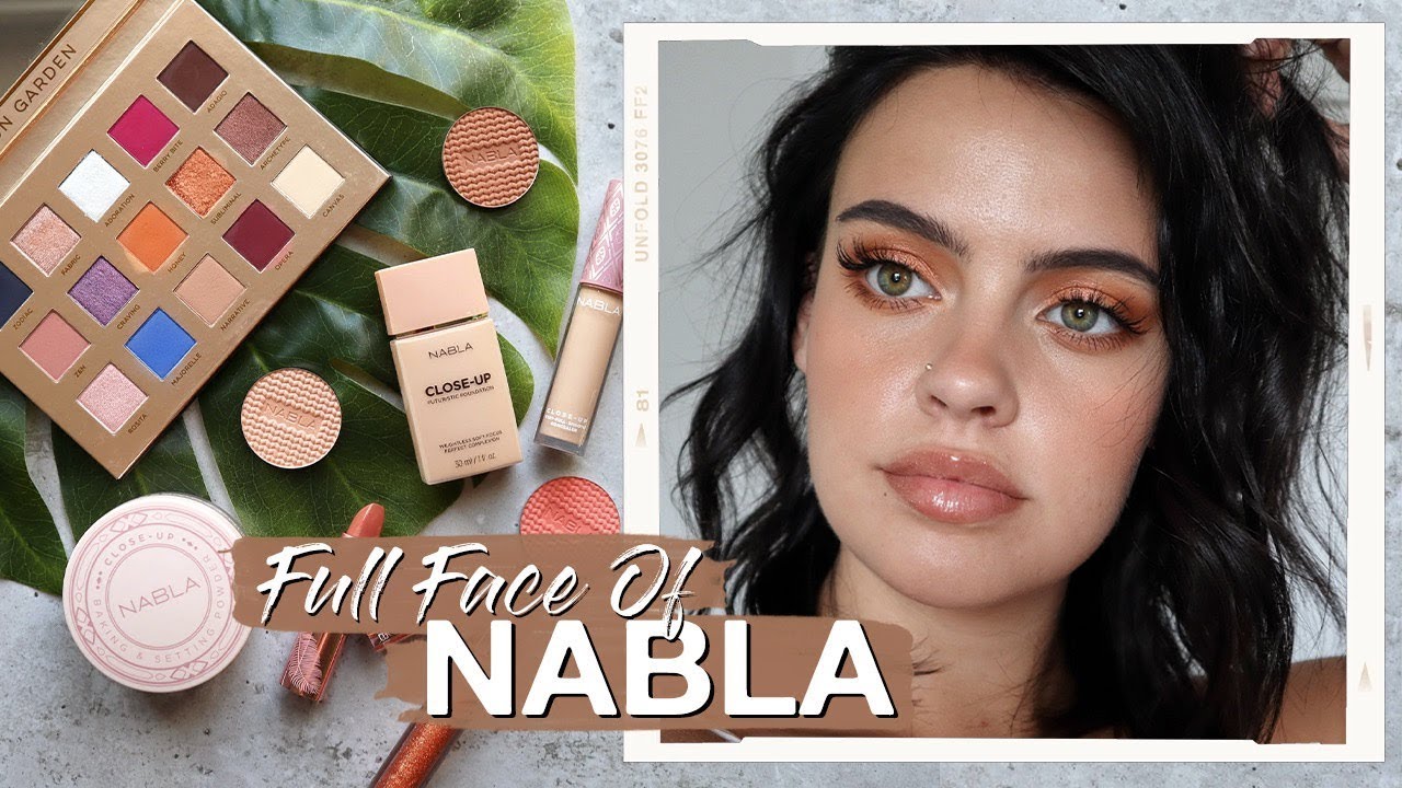 FULL FACE OF NABLA + REVIEW | Julia Adams