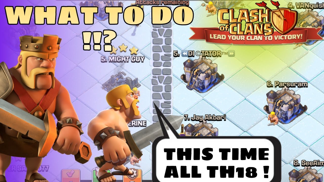 COC TH16 vs TH18 ATTACKS - GROUND ATTACK STRATEGY FOR CLAN WAR LEAGUE || CLASH OF CLANS #clashofclan