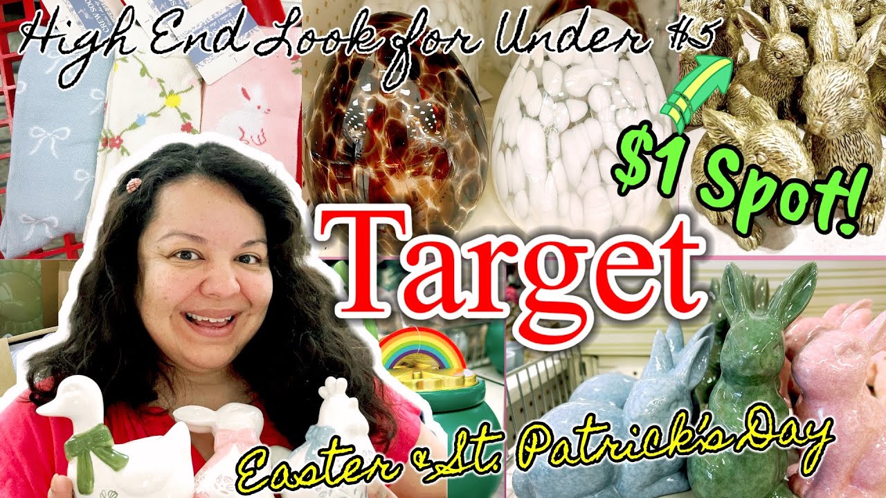 🎯Находки к Пасхе и Дню Святого Патрика от Target в магазине The Dollar Spot! Элитная одежда по це...