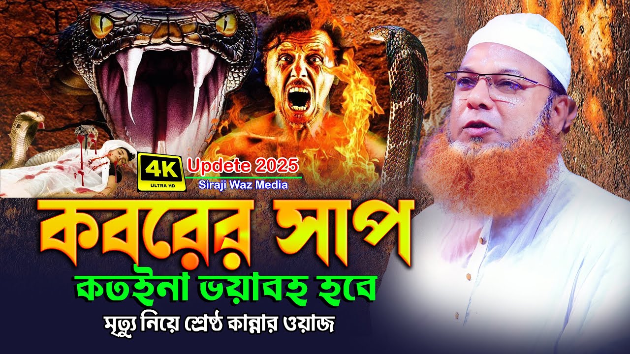 কবরের শাস্তি কতইনা ভয়ংকর- মাওলানা আব্দুল বাসেত খান ওয়াজ । abdul baset khan siraji waz 2025