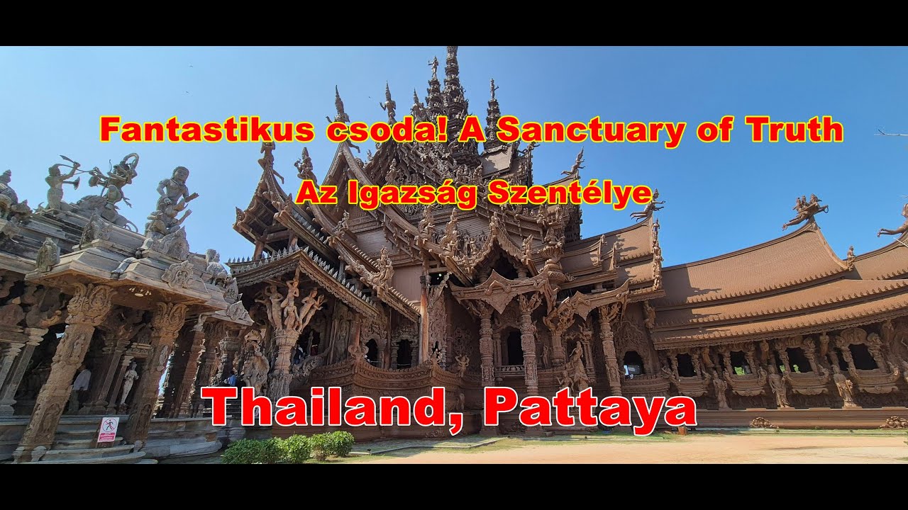 Fantastikus csoda, a Sanctuary of Truth, Az Igazság Szentélye templom