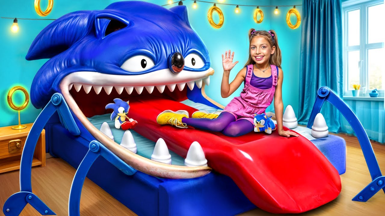 Costruiamo una Stanza Segreta per SHIN SONIC! Sono Stato Adottato da SHIN SONIC!