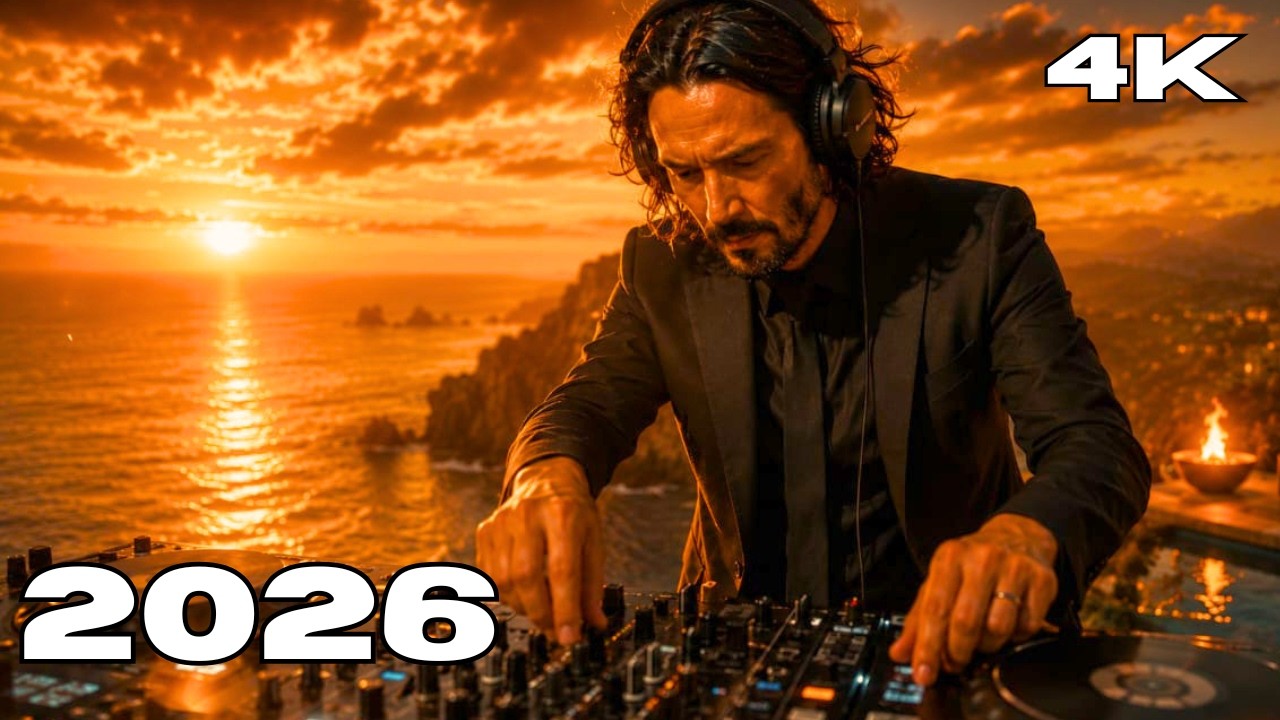 John Wick: Sunset Cliff Sessions | Dark Melodic Techno & Peak Time Mix 2026