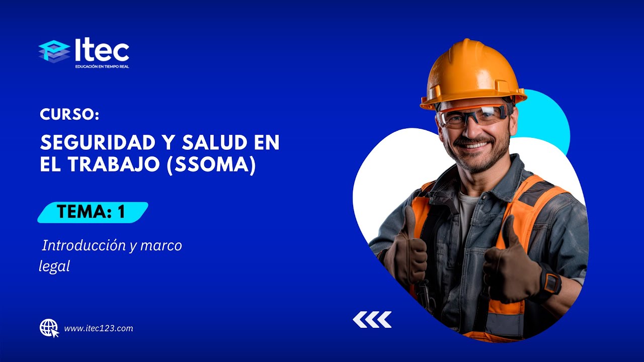 CLASE 01: SEGURIDAD Y SALUD EN EL TRABAJO SSOMA ENERO 2024