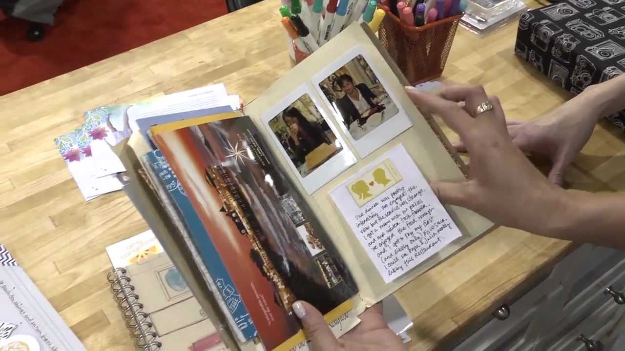 CHA 2012 - Amy Tangerine Sketchbook Line with a Look at Amy's Own Scrapbook!