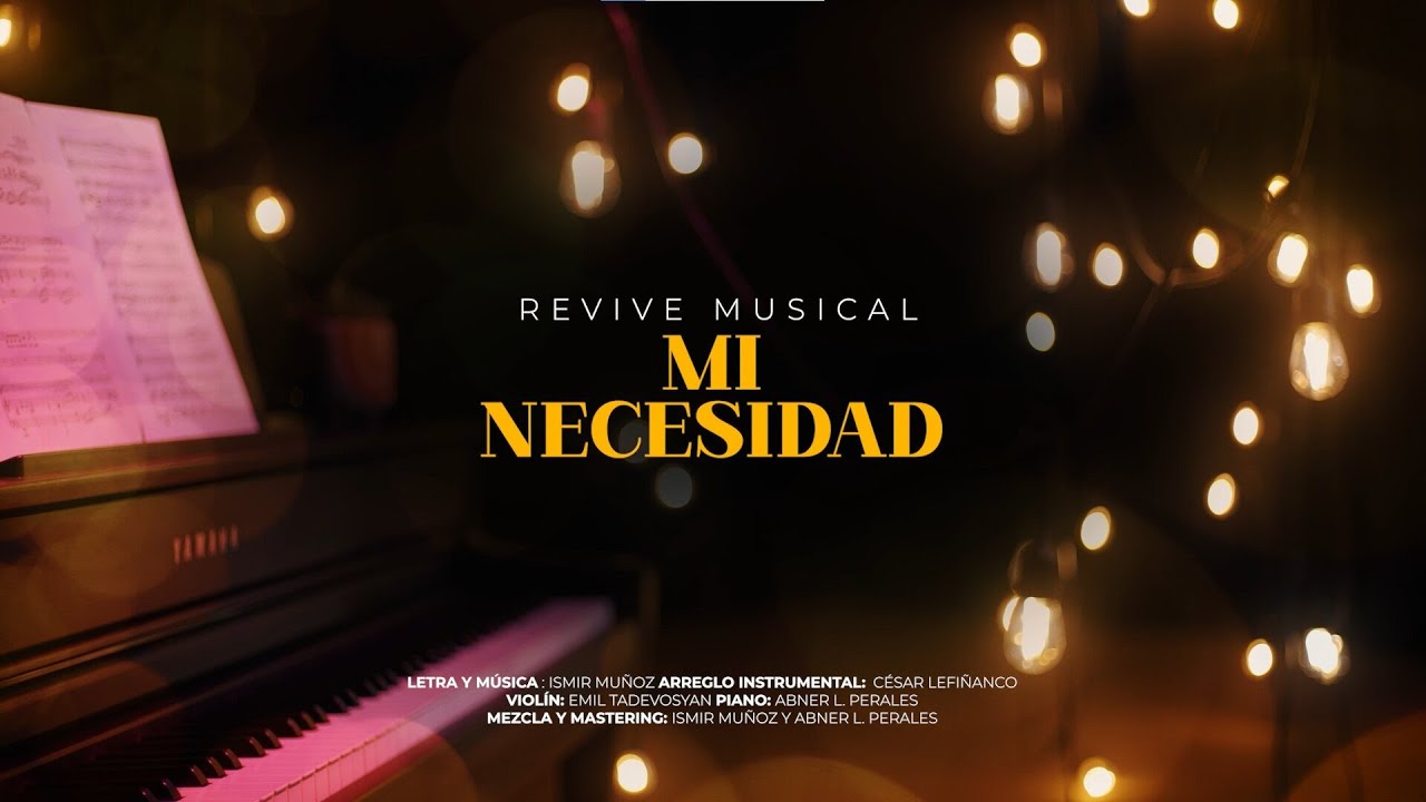 Mi Necesidad - Instrumental | Tema 5 | Revive Musical 2