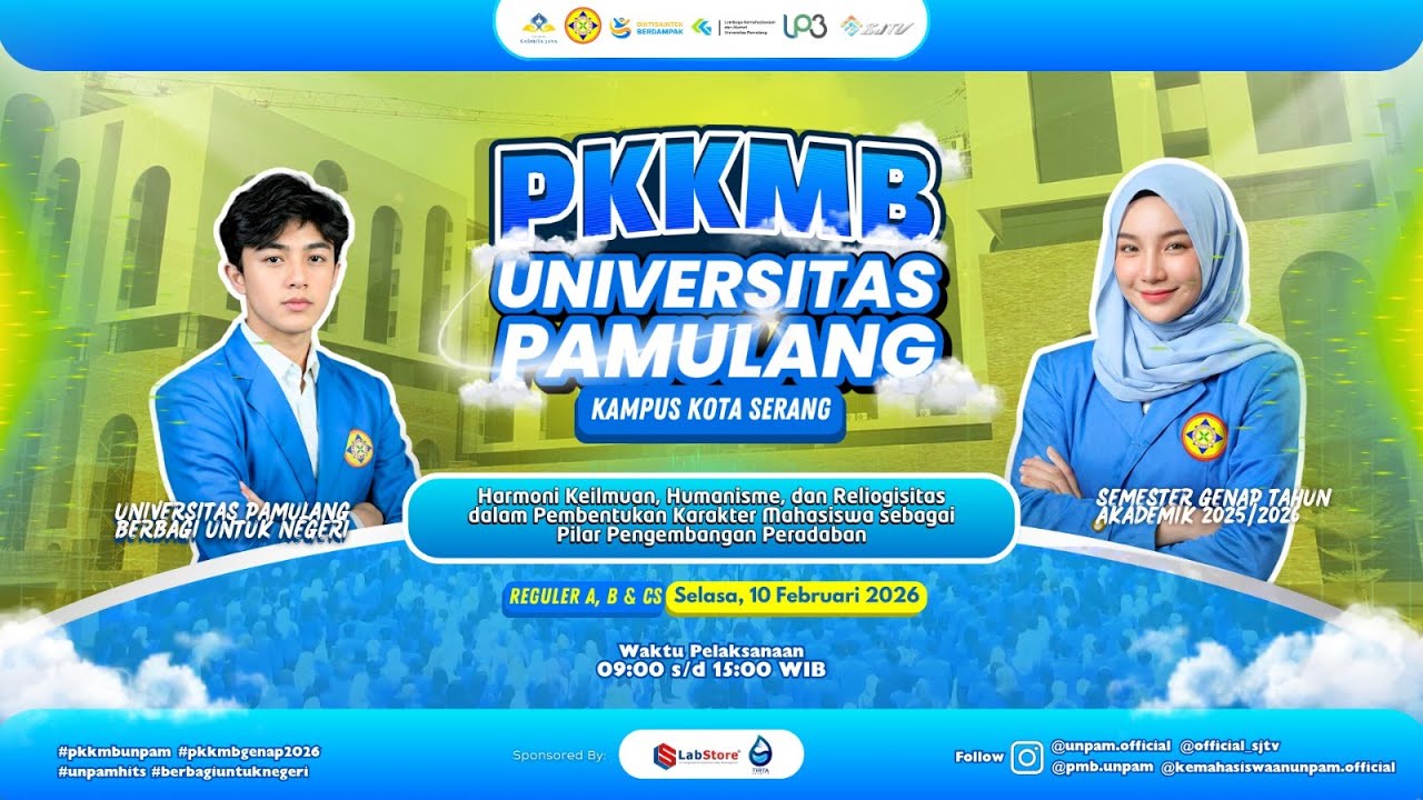 PKKMB UNPAM (Kampus Kota Serang Semester Genap Tahun Akademik 2025/2026)