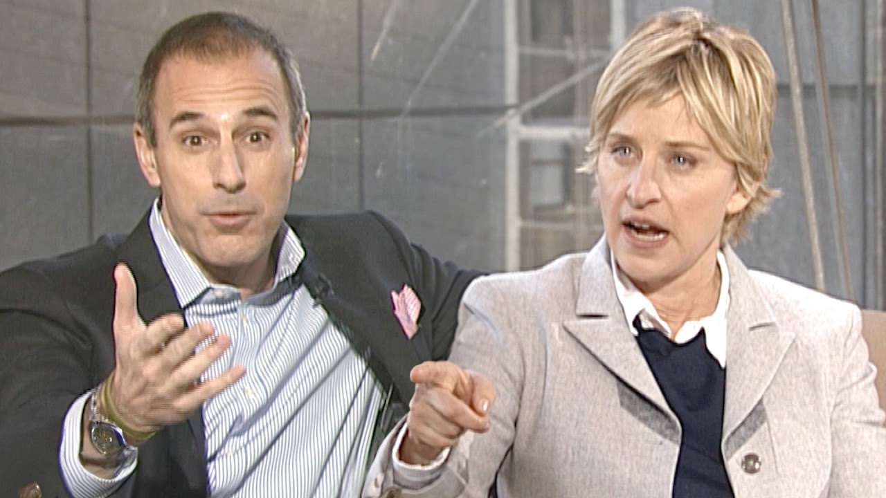 TODAY Hosts, Matt Lauer and Meredith Vieira in 2006