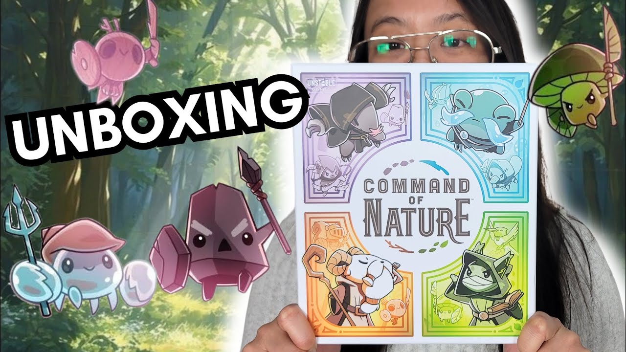 Command of Nature Board Game Unboxing