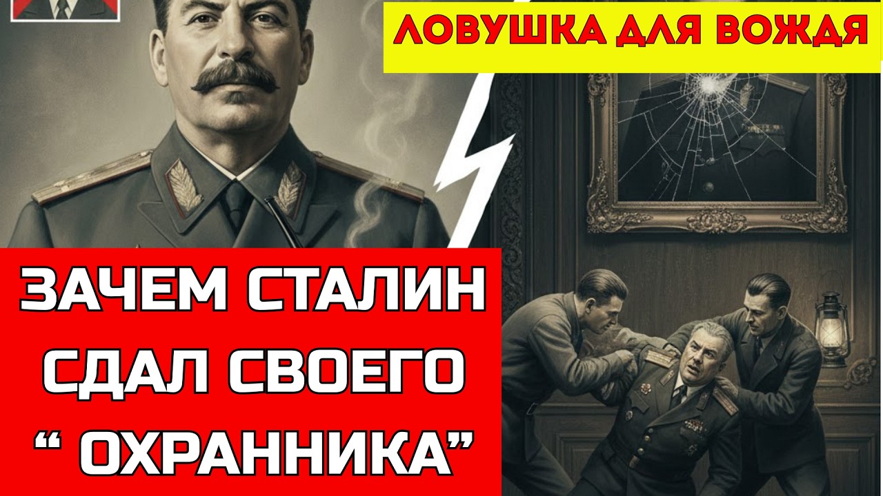 🔴 Почему Сталин сам убрал единственного верного человека - генерала Власика?
