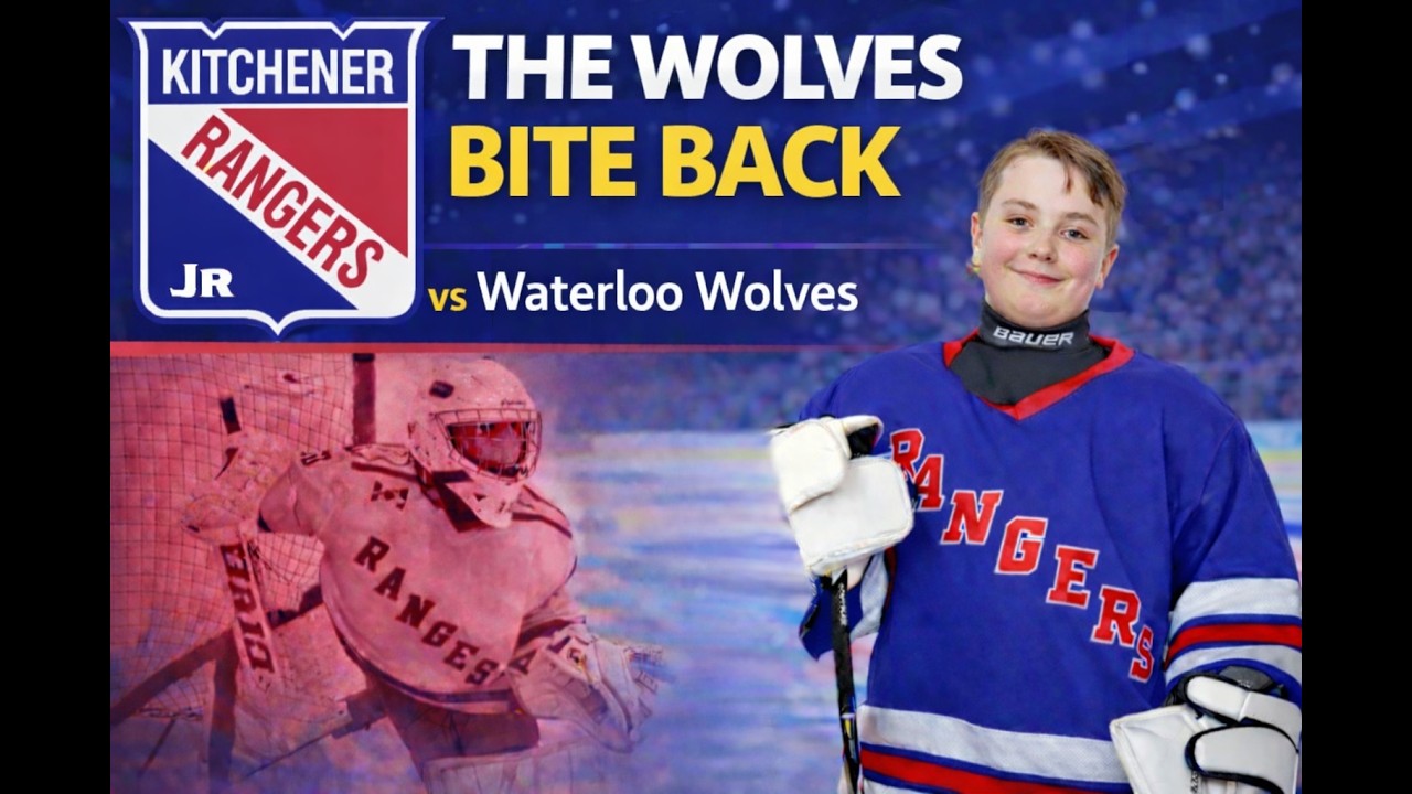 Ayden Gurris - Goalie Highlights |  U14 BB Kitchener (Blue) vs. | Waterloo Wolves Feb. 14, 2026