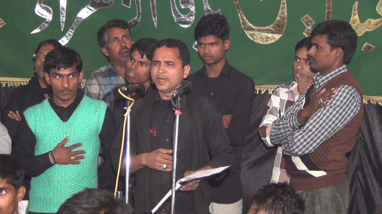 Idhar Pyasi Sakeena Hai Udhar Abbas Zakhmi Hai | Raunaq-e-Aza Jafrabad | 23 Safar Jafrabad 2016