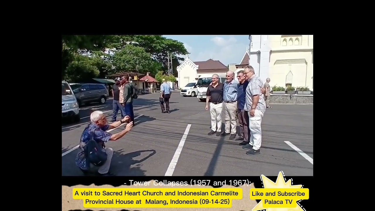 Sacred #heart #church and Indonesian #Carmelite #provincial #house at #Malang #indonesia (09-14-25)