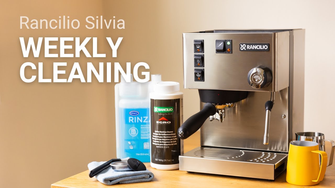 Weekly Cleaning on the Rancilio Silvia