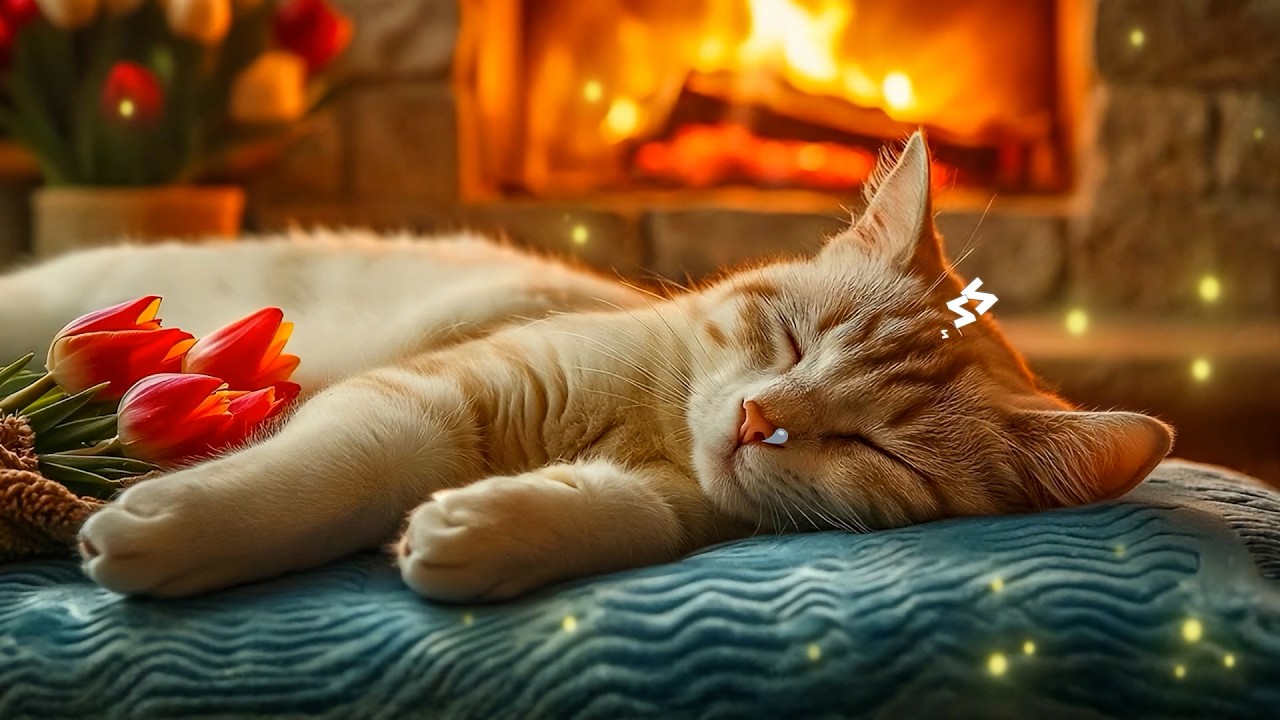 12 Hours of Music for Cats 🌻 Soft Piano to Help Cats Sleep & Relieve Cat Anxiety Tonight 💖