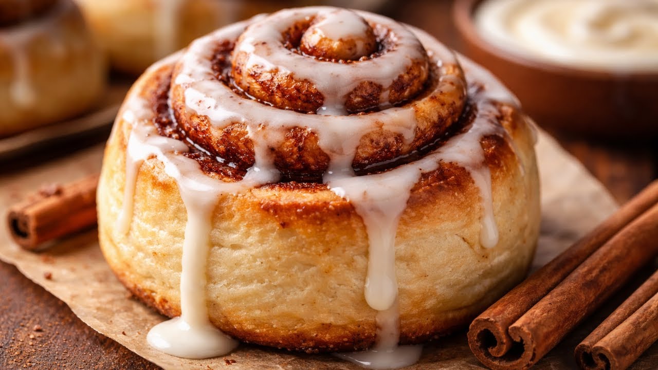 cinnamon roll casero rolls de canela esponjosos