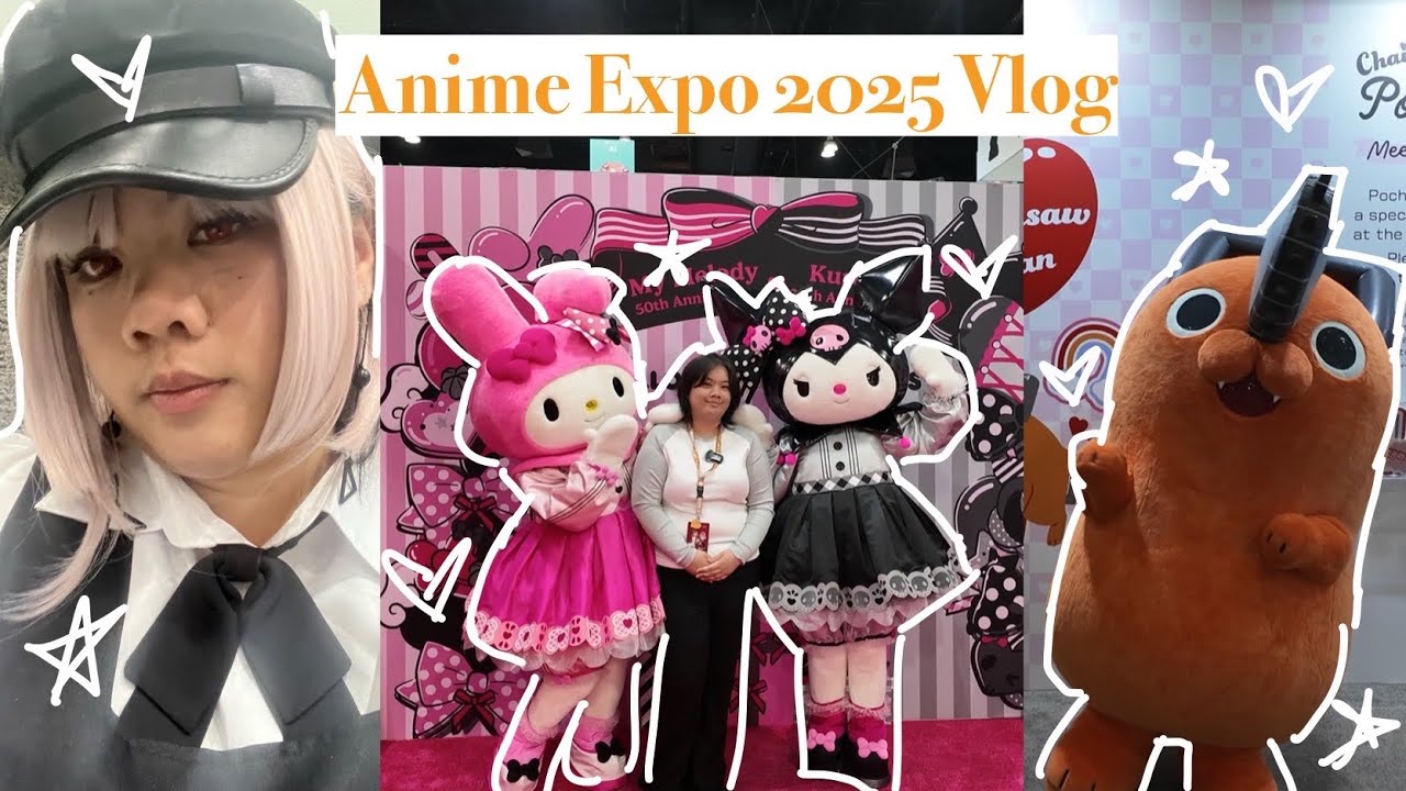 Anime Expo 2025 Vlog ✨(cosplay, exhibits, haul & more)