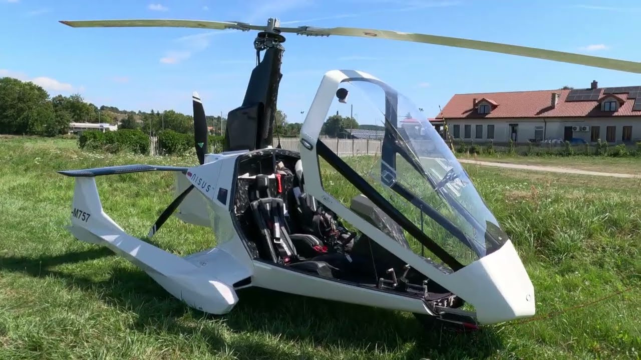 Wiatrakowiec NISUS 2025r. Aeroklub Regionalny w Pińczowie
