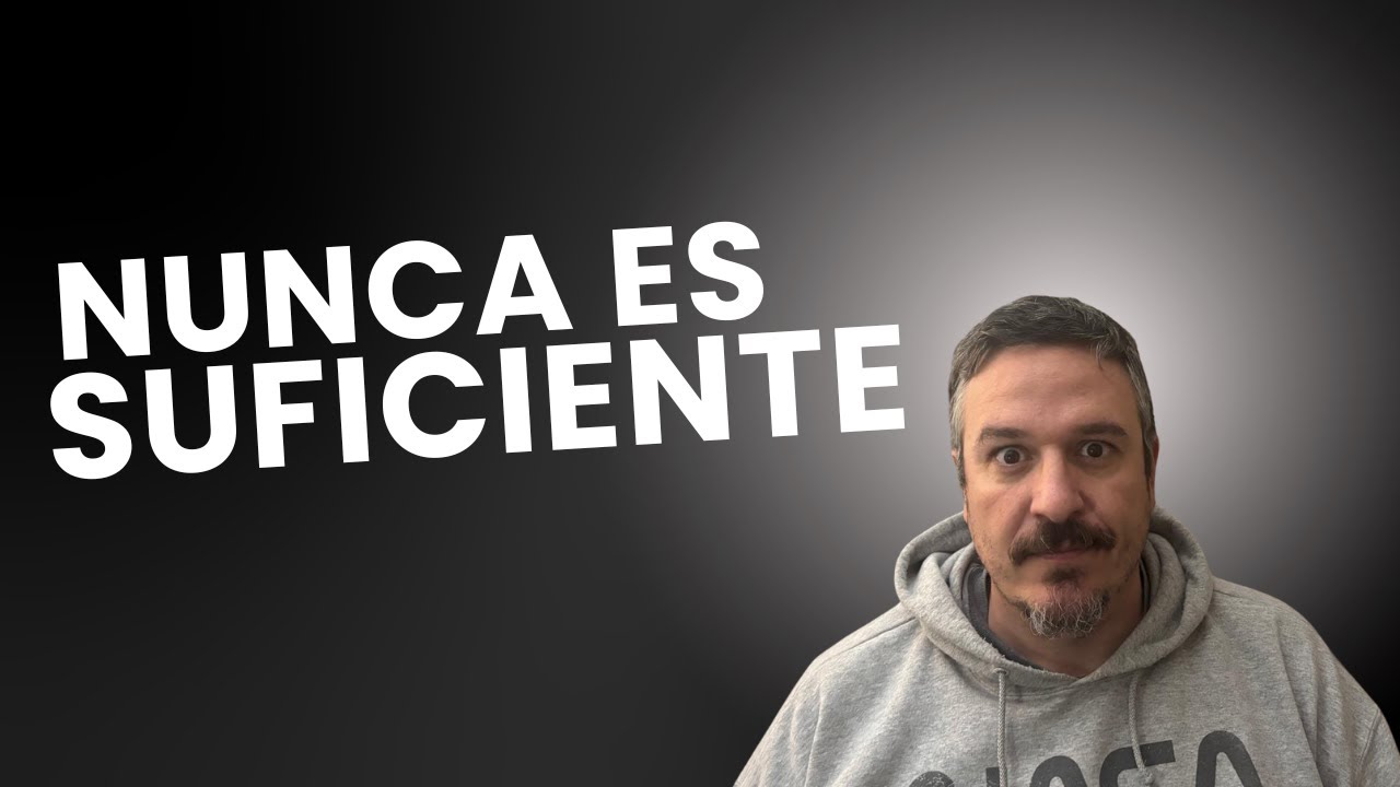 El problema no es esforzarte poco, es exigirte demasiado