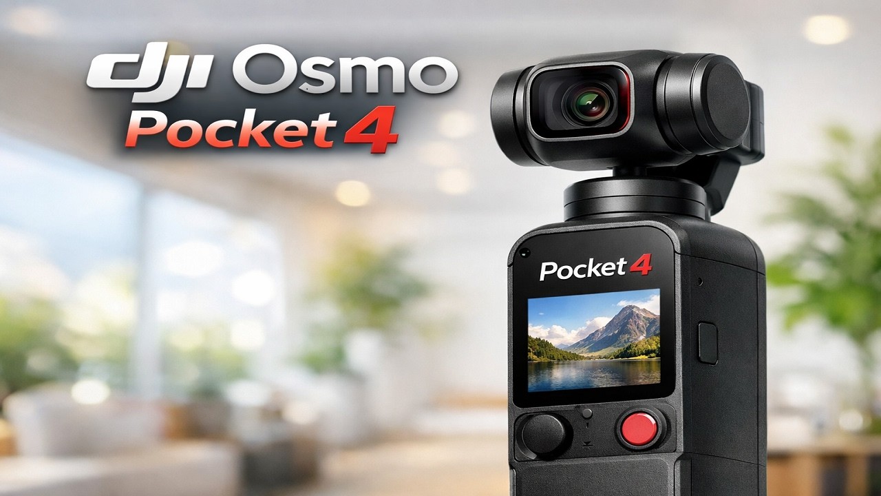 LEAKED: DJI Osmo Pocket 4 2026 - Insane Specs & Upgrades That Will Dominate Vlogging!
