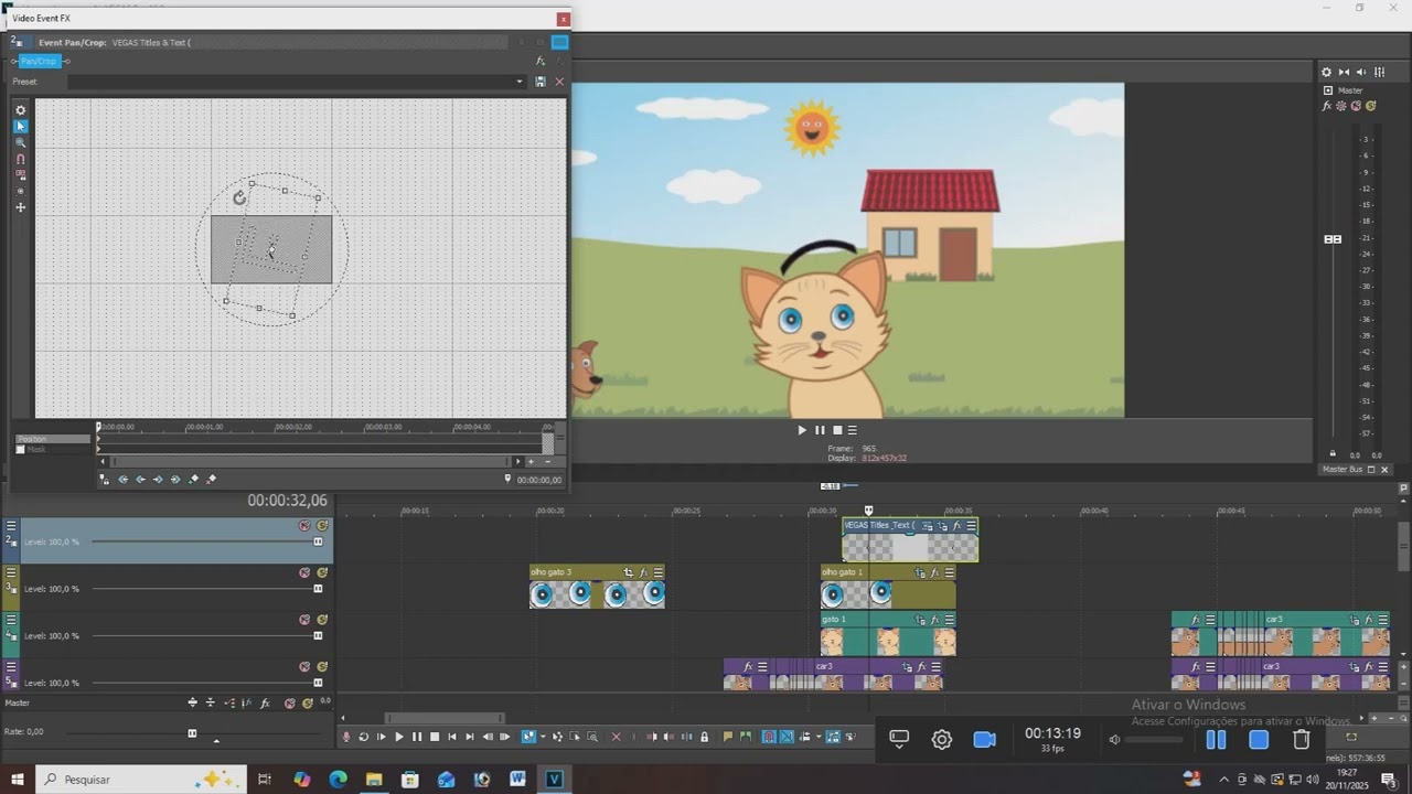 Como Criar vídeos infantis no Sony Vegas