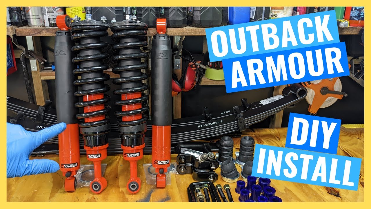 OUTBACK ARMOUR Регулируемая подвеска. Установка своими руками | Серия сборок Isuzu DMAX 2021 года...