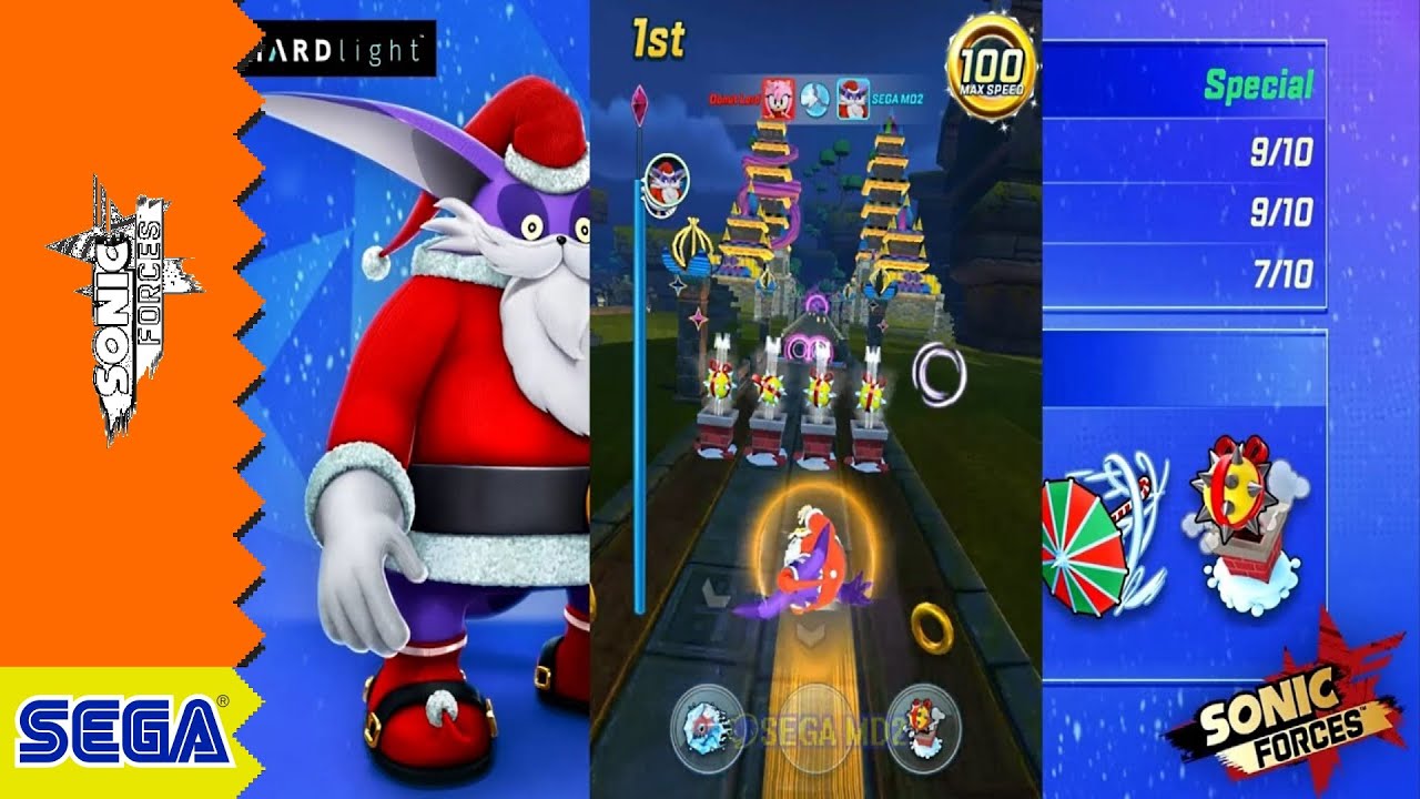 Sonic Forces Speed Battle - Santa Big №1