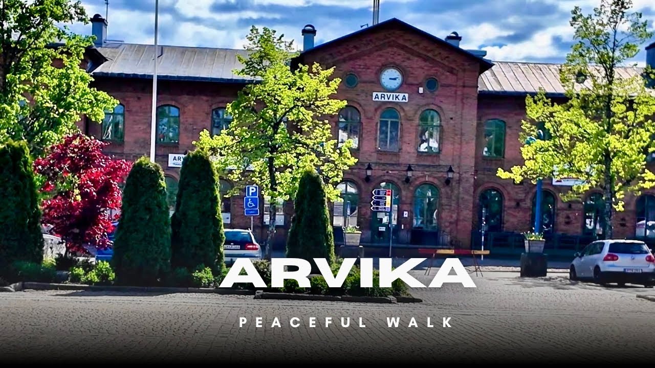 Peaceful Walk in Arvika 🇸🇪