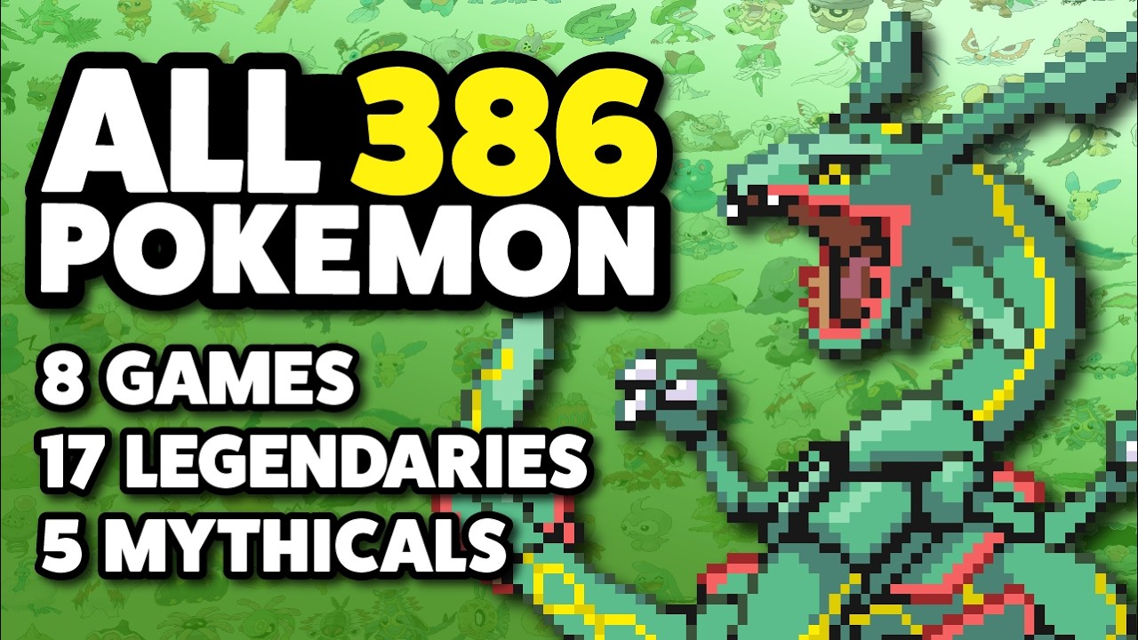 Я собрал невозможный Покедекс в Pok&eacute;mon Emerald