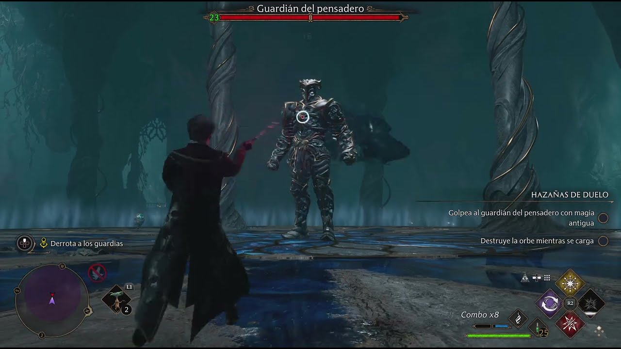 Hogwarts Legacy - Vs Guardián del pensadero