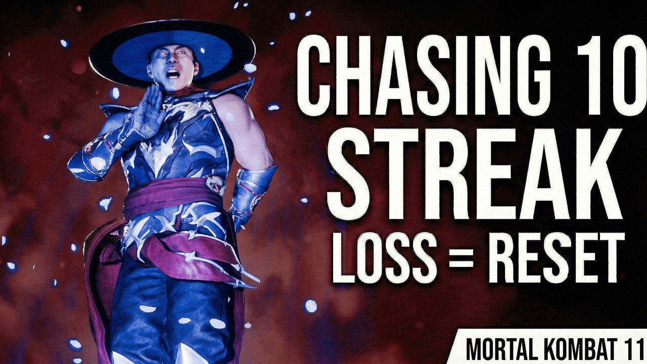 4x World Champ | 10 Win Streak (Loss = Reset) | MK11 Clinical Practice