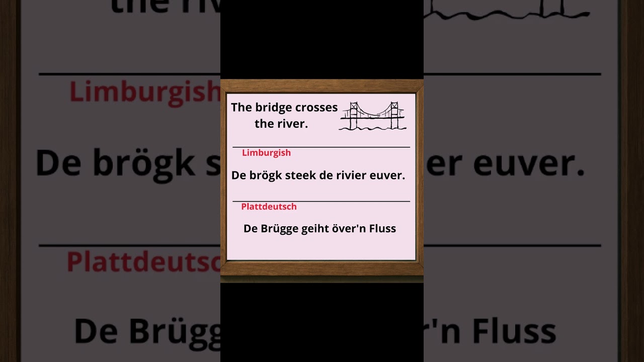 🔤 Limburgish vs Plattdeutsch: Cousins or Strangers?  #Limburgish #Plattdeutsch 🎙️🇳🇱🇩🇪🇧🇪
