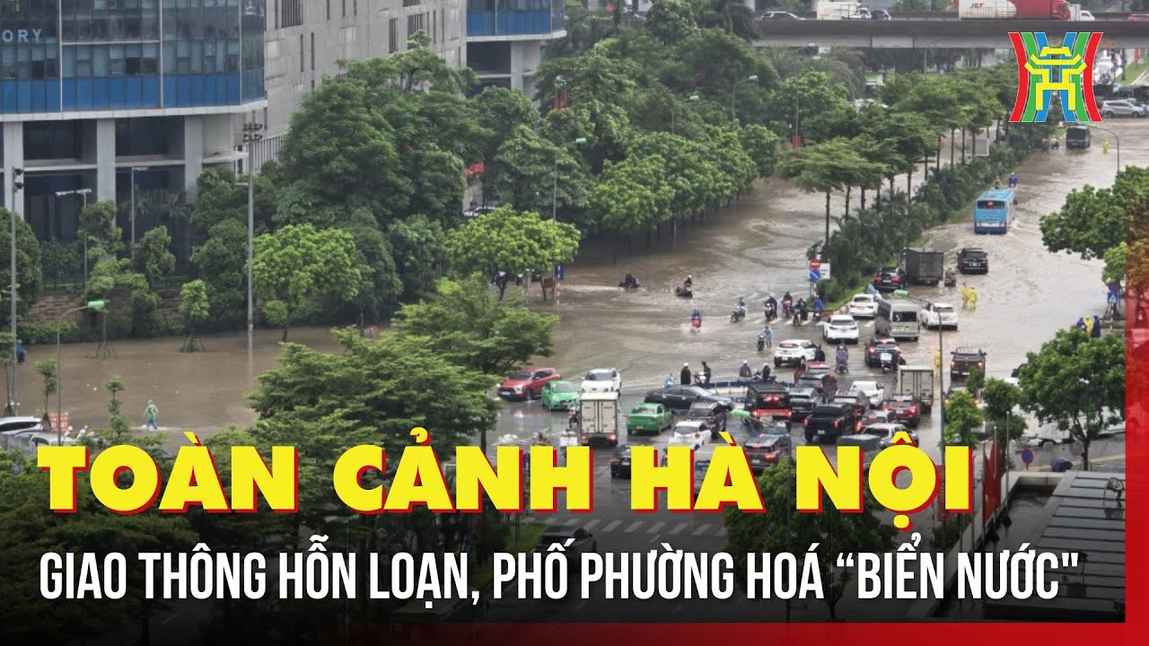Toàn cảnh Hà Nội sáng nay: Phố phường hoá 