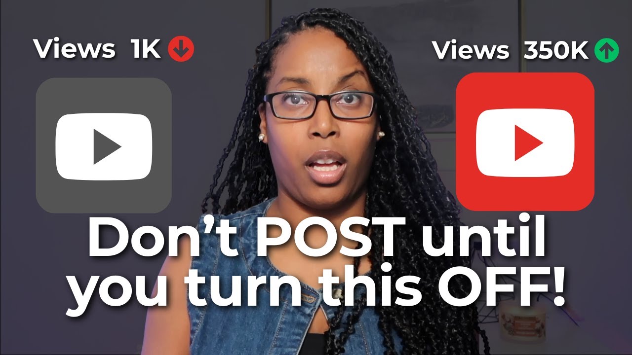 This NEW Hidden YouTube Setting is HURTING Your Views - Turn it OFF!