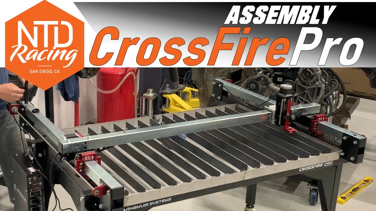 CrossFire Pro build.  Great Langmuir Systems plasma table.