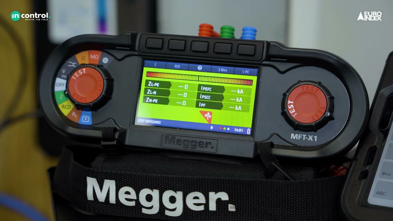 Incontrol Sync Megger MFT X1 Z LN en Z LPE op Wandcontactdozen
