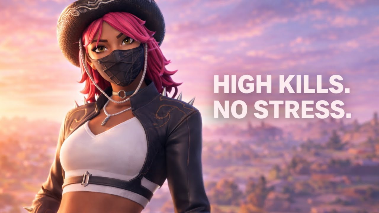 THE MOST RELAXING HIGH KILL Fortnite Gameplay 😌  Chapter 7 Season 1