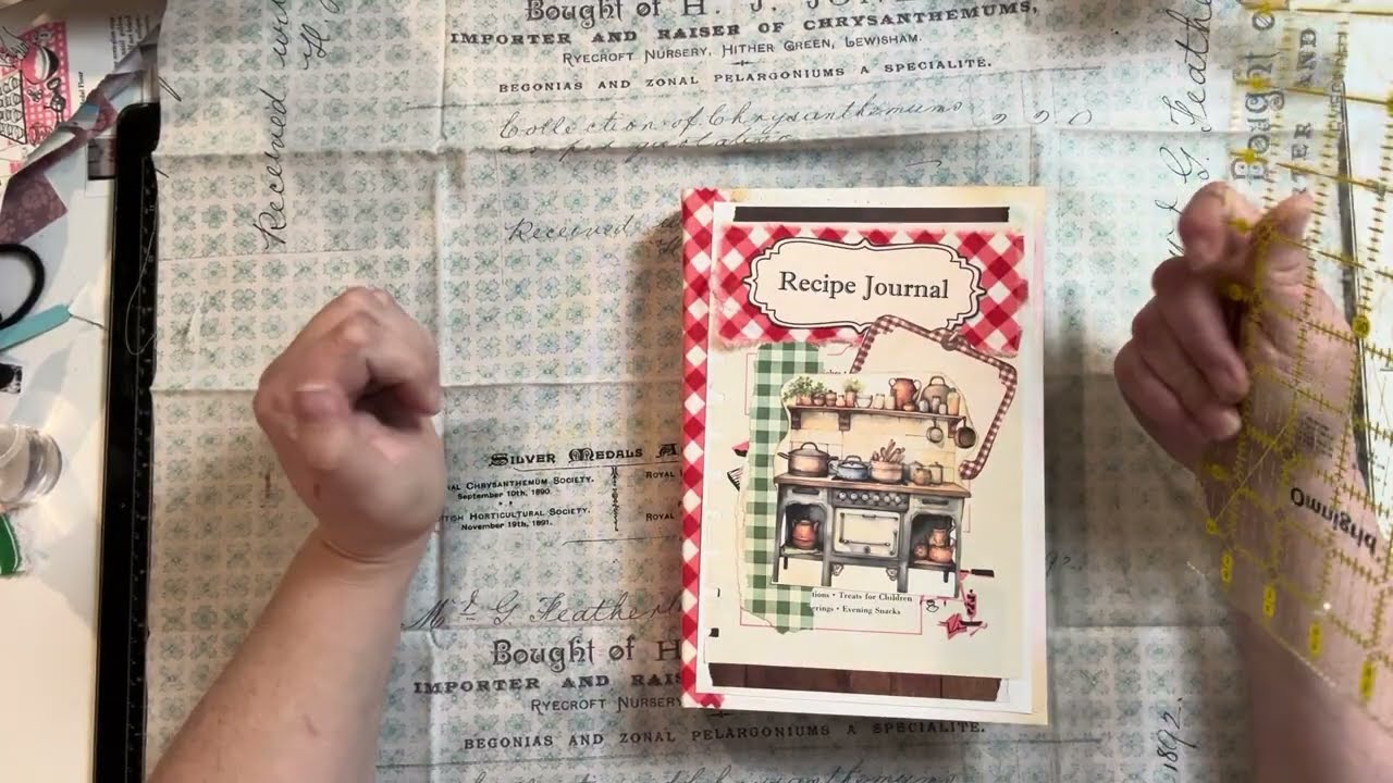 Flip Through My Creative Junk Journal Cookbook: Capture Recipes & Culinary Memories!