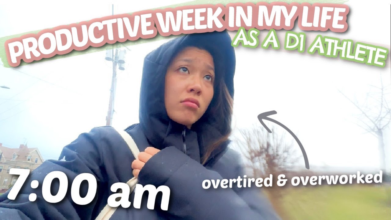 MY LAST week as a D1athlete EVER ~ PRODUCTIVE WEEK IN MY LIFE(practice, competition, lifts, & more!)