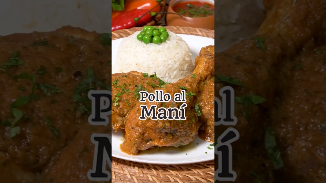 Pollo al Man&iacute; 🍗 Un cl&aacute;sico de casa extremadamente delicioso &hearts;️ #Mani #Recetas #RecetasFaciles #Peru