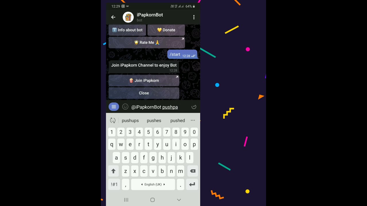 DOWNLOAD MOVIES FROM TELEGRAM #free #movies