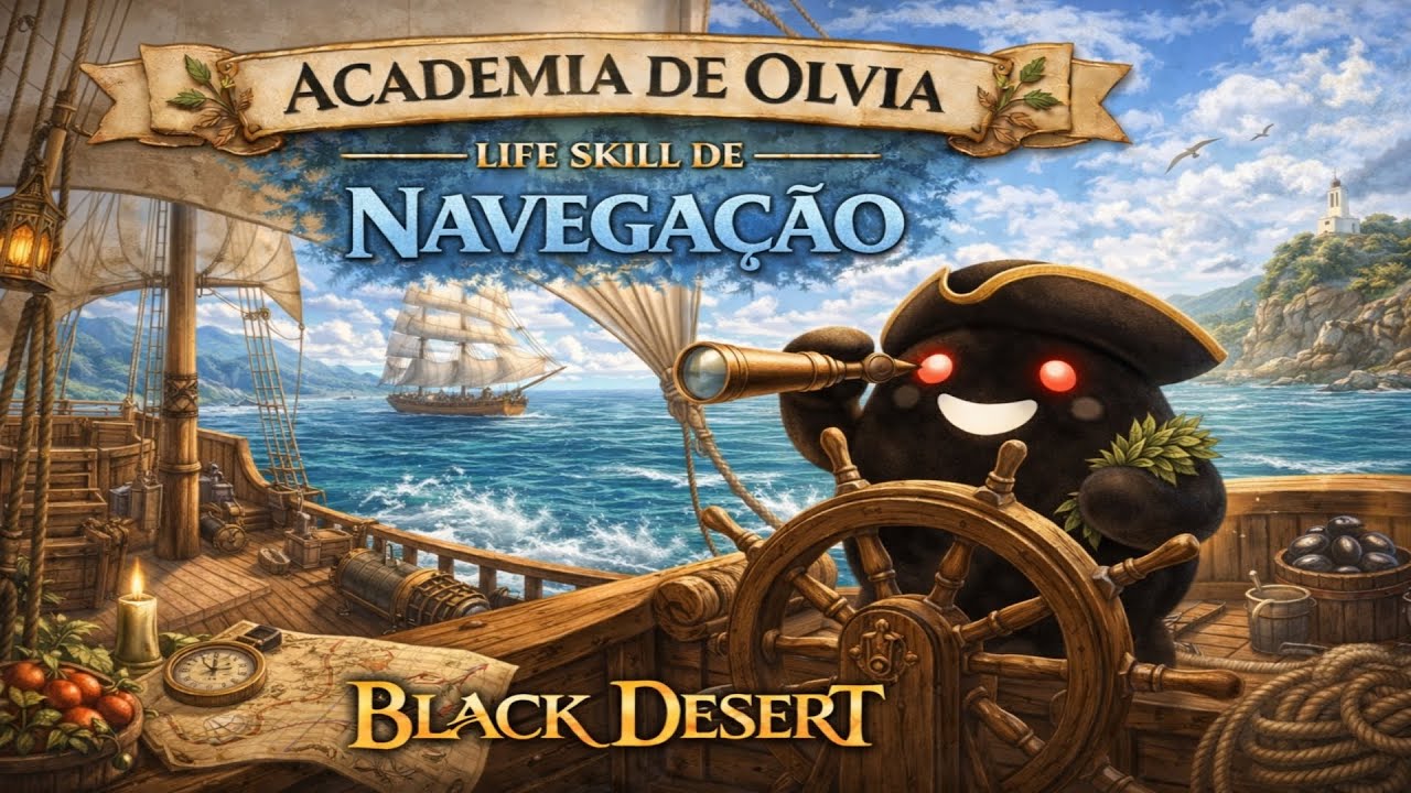 NAVEGAÇÃO - ACADEMIA DE OLVIA - BLACK DESERT