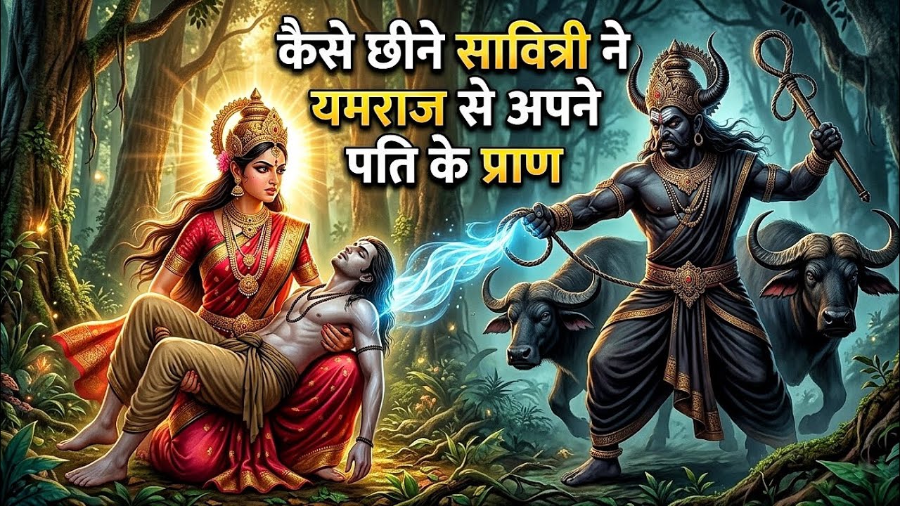 कैसे छीने सावित्री ने यमराज से अपने पति के प्राण #Hindi story